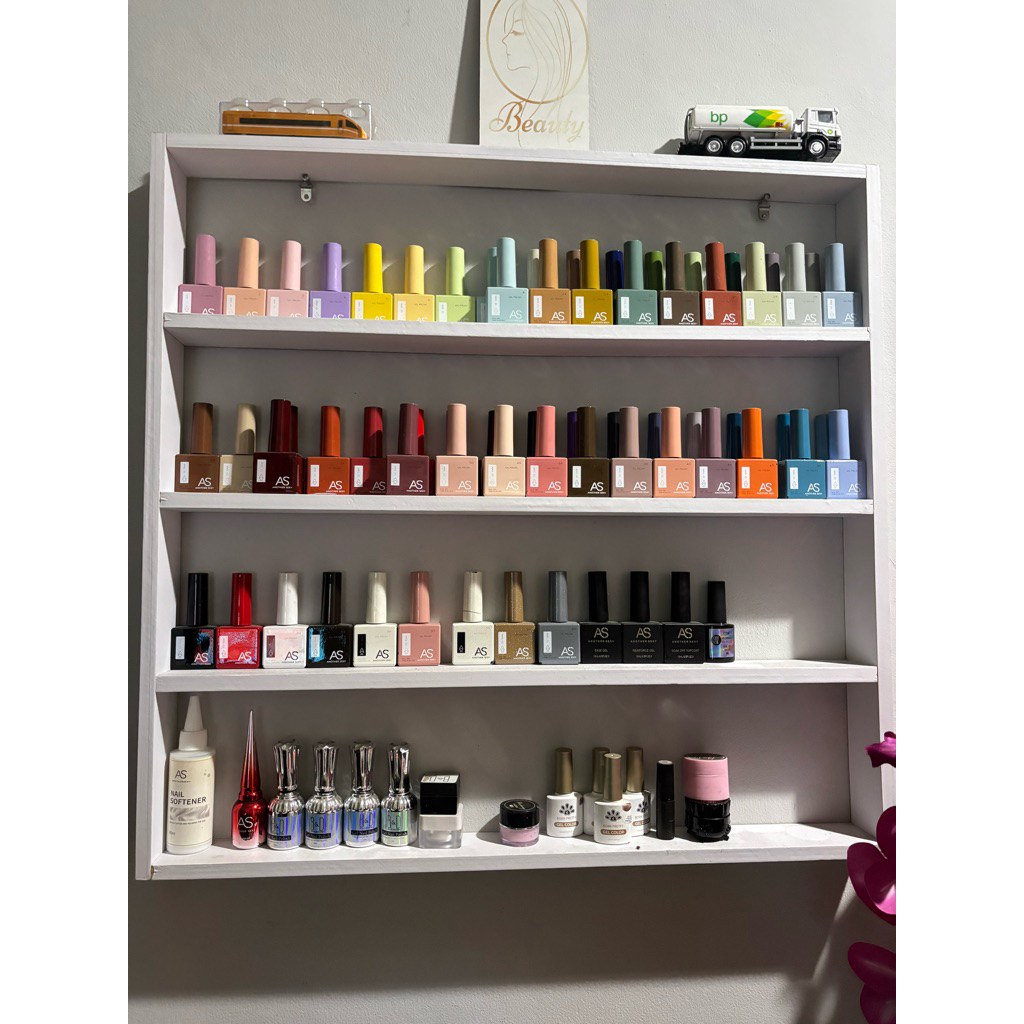preloved AS UV Nail Polish Full Set 1-60 Colors / Another Sexy Warna 15ml