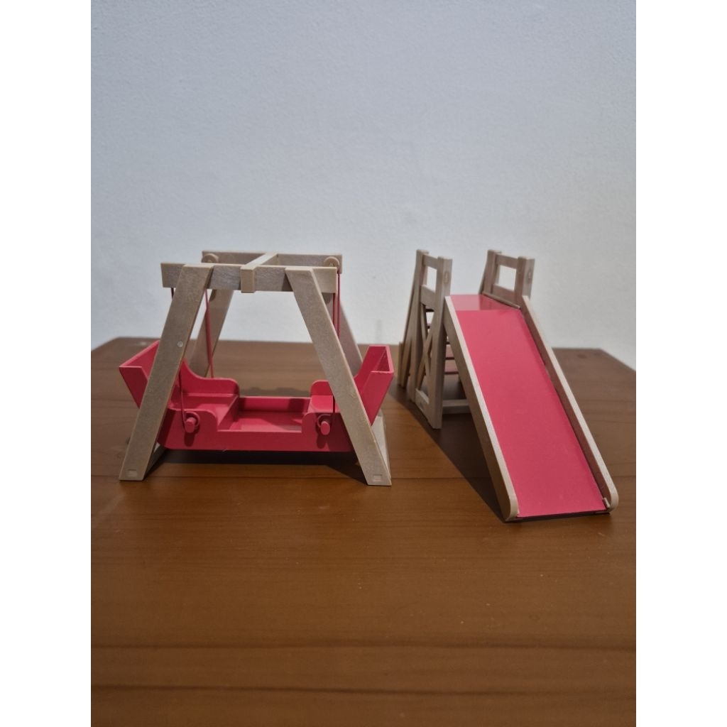 Sylvanian Families Red Swing Slide