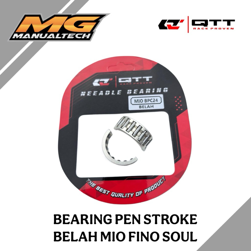 Bearing Belah Pin Pen Stroke QTT Racing Mio Fino Soul Nouvo Fino Vega Zr Mx 135 BPC24 High Speed