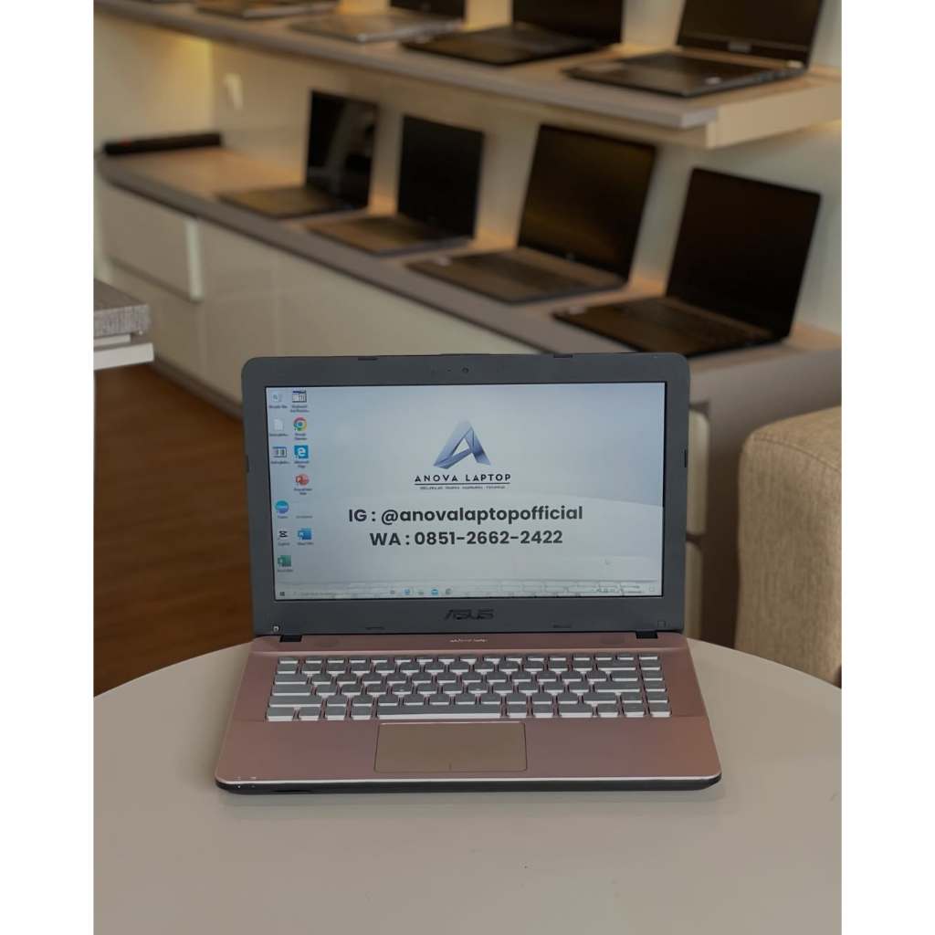 LAPTOP PELAJAR ASUS X441MA DENGAN INTEL CELERON N4020 RAM 4 SSD 128