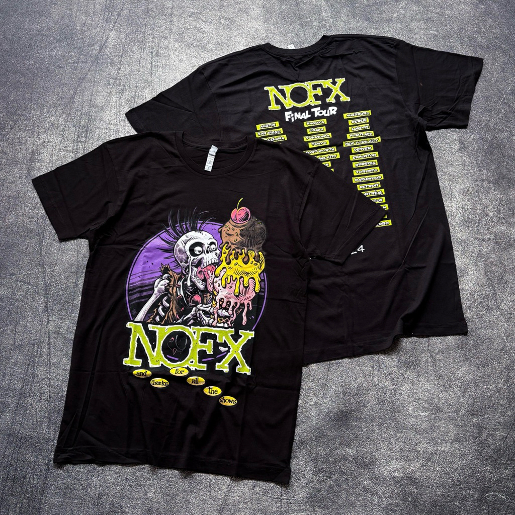 Kaos Band Official NOFX - Big Cream
