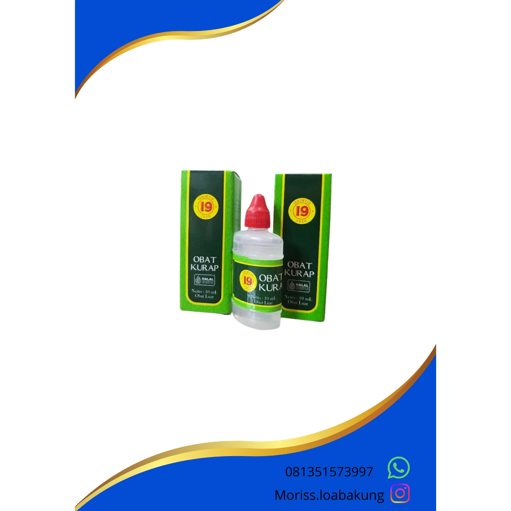 Cap 19 Obat Kurap 10 ml
