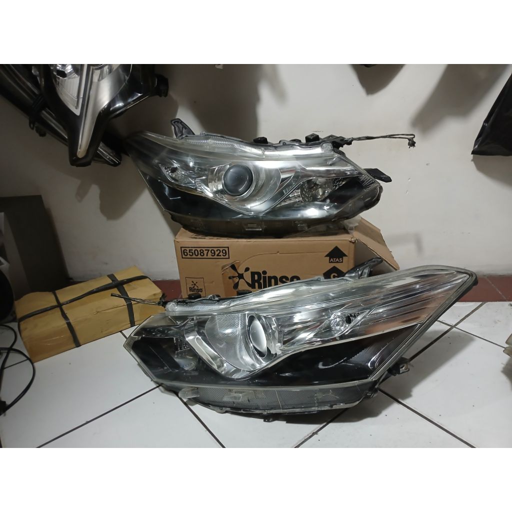 headlamp toyota vios gen 3 original 2013 2020