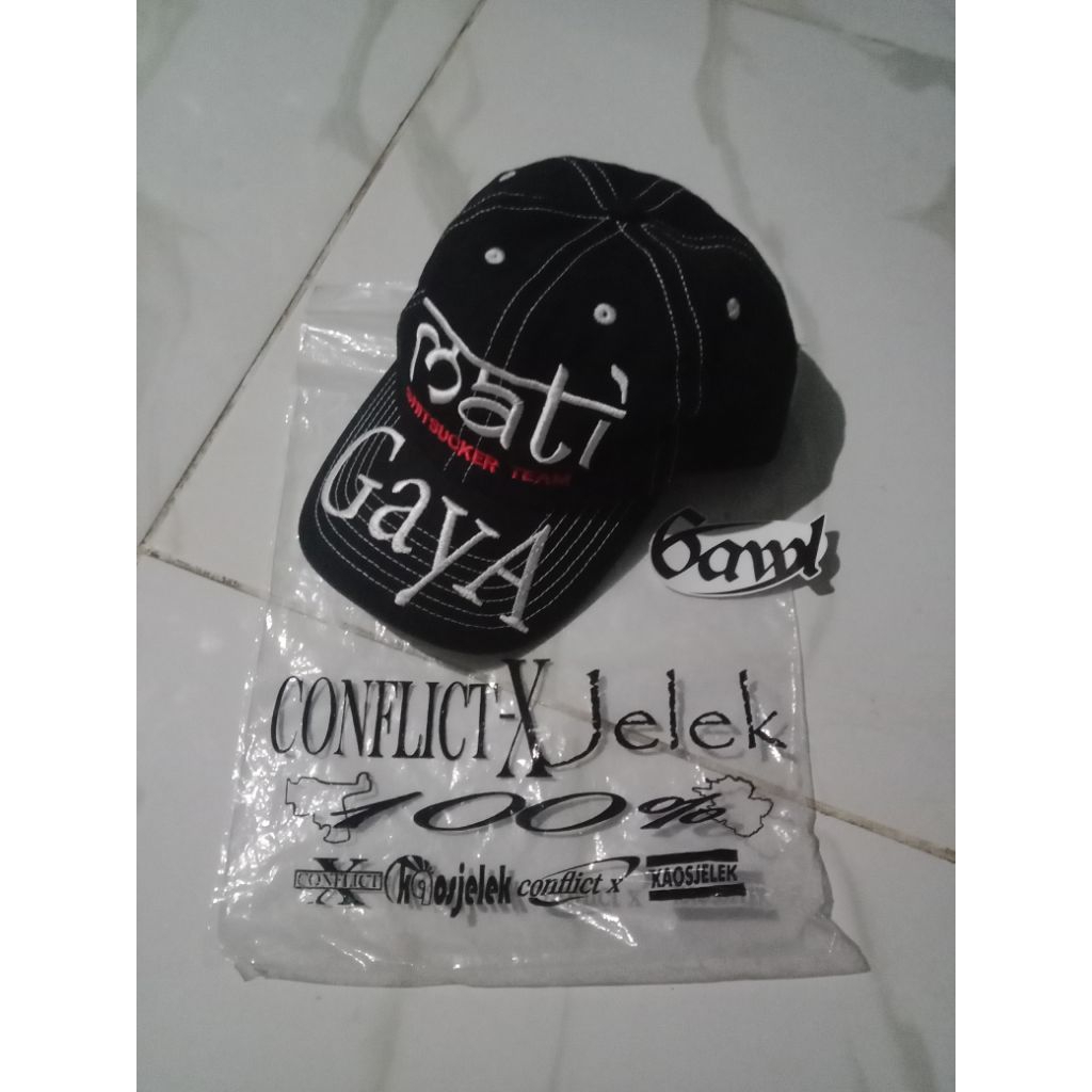TOPI MATI GAYA X CONFLICT X
