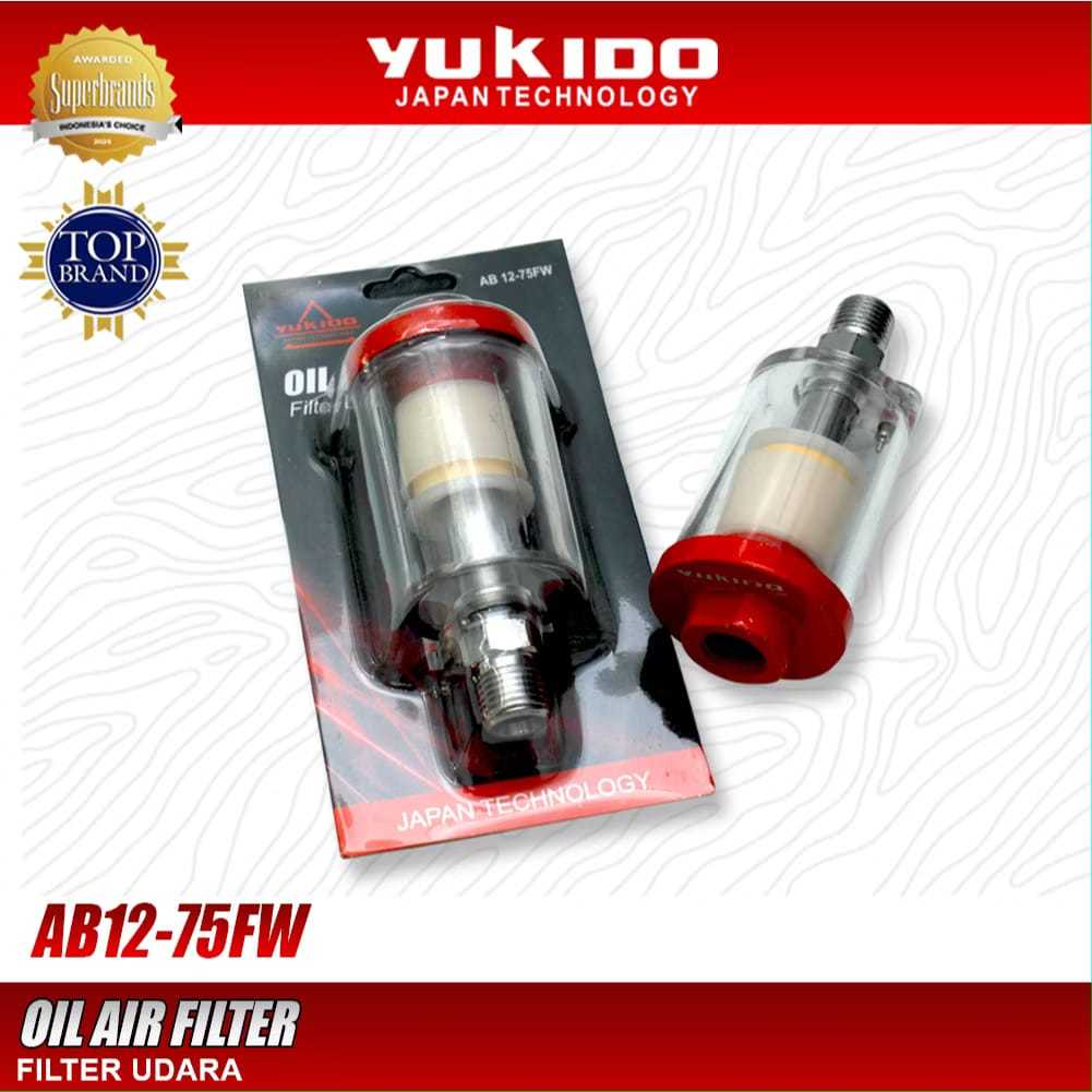 Air Filter Saringan Udara Kompresor 1/4" Original Japan Technology Bergaransi Resmi untuk Kompresor 