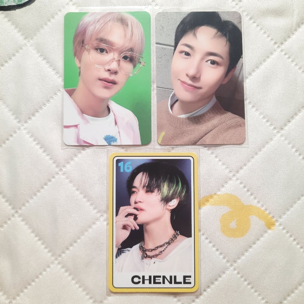 PC Renjun Haechan Chenle Trading Card (TC) TDS 2 Encore NCT Dream