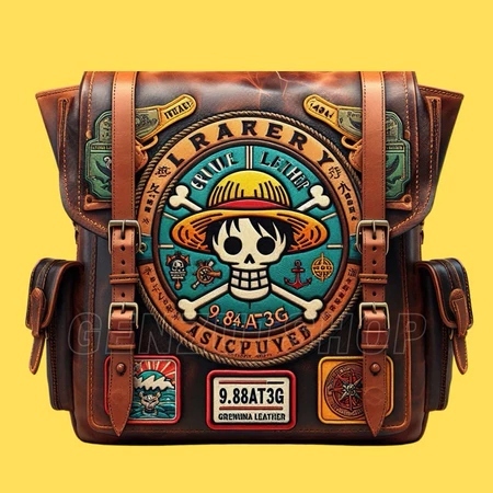 TAS RANSEL KULIT ANIME TAS RANSEL ONE PIECE TAS ANIME BACKPACK ONE PIECE TERBARU DAN TERMURAH 2026