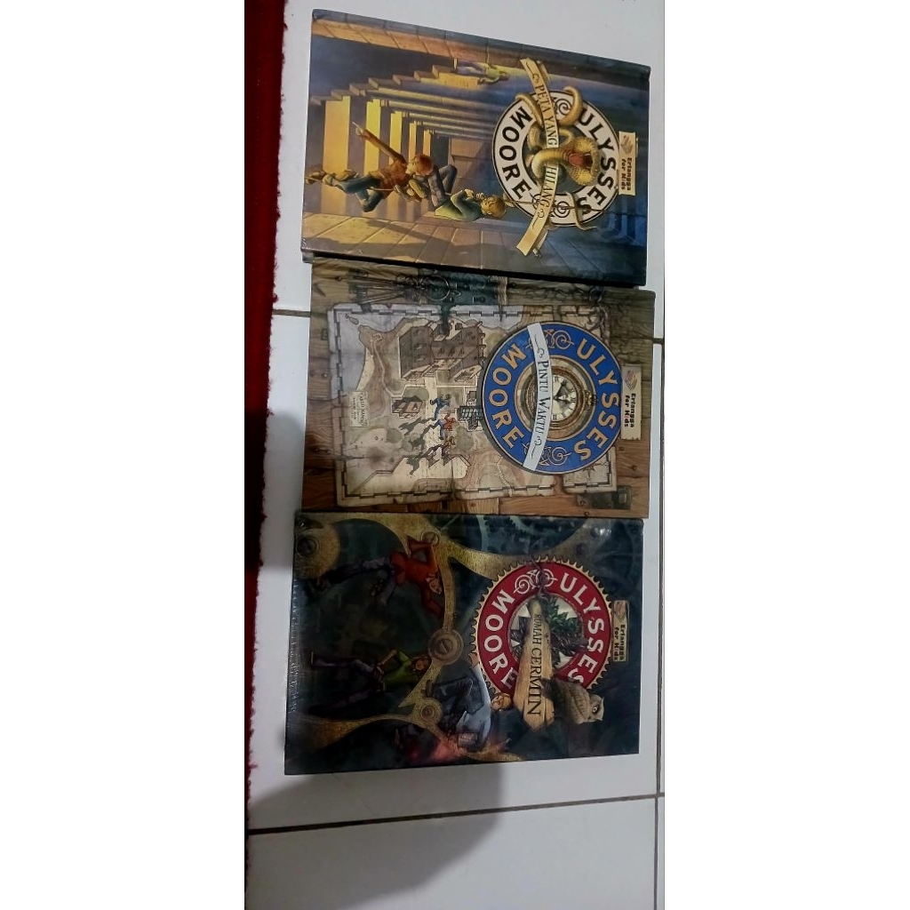 paket buku ulysses moore hard cover