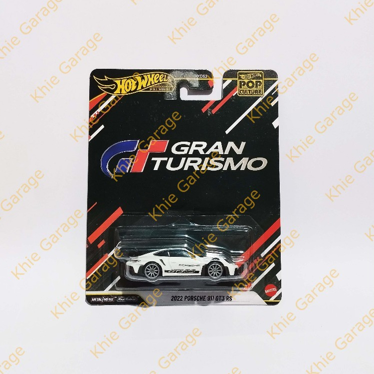 HotWheels Hot Wheels Premium 2022 Porsche 911 GT3 RS Putih Pop Culture Gran Turismo White 2026