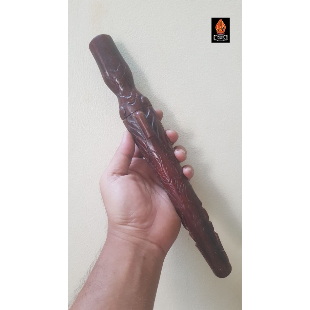 Koleksi Tumbak Biring Pamor Slewah Kolektor Item