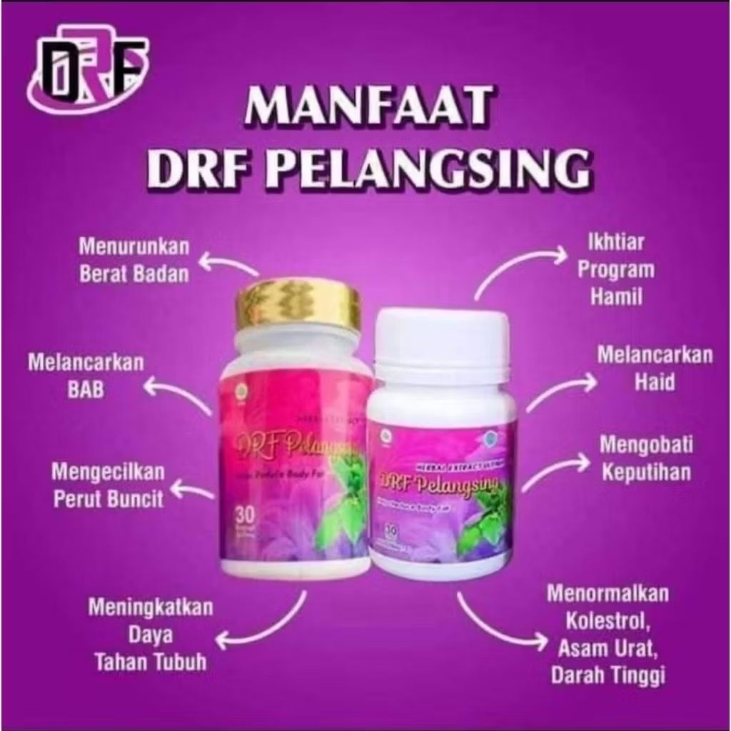 DRF Pelangsing/DRF pelangsing ultima/DRF pelangsing original/Pelangsing BPOM