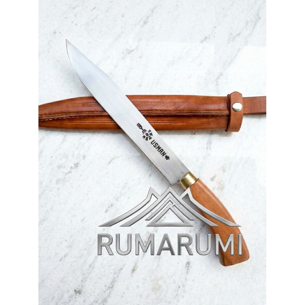 Pisau Dapur Cap Garpu Usman Palembang (Ring Kuningan)