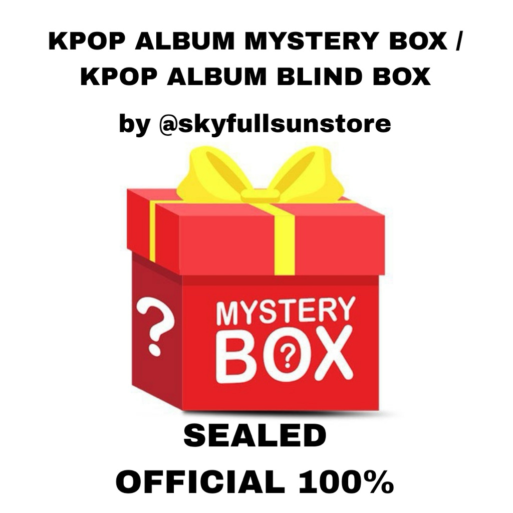 KPOP ALBUM MYSTERY BOX / KPOP ALBUM BLIND BOX / MISTERI BOX KPOP ALBUM