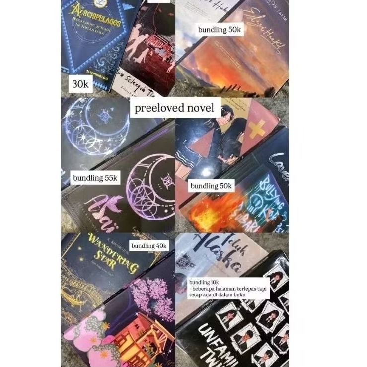 Novel preloved, archipelagos, alaia, dikta & hukum, elegi haekal, lavender, A+, romansa kota ba