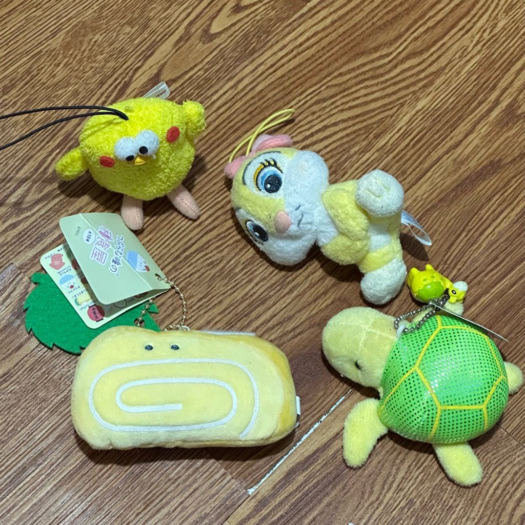 Plushie keychain sega yell docomo