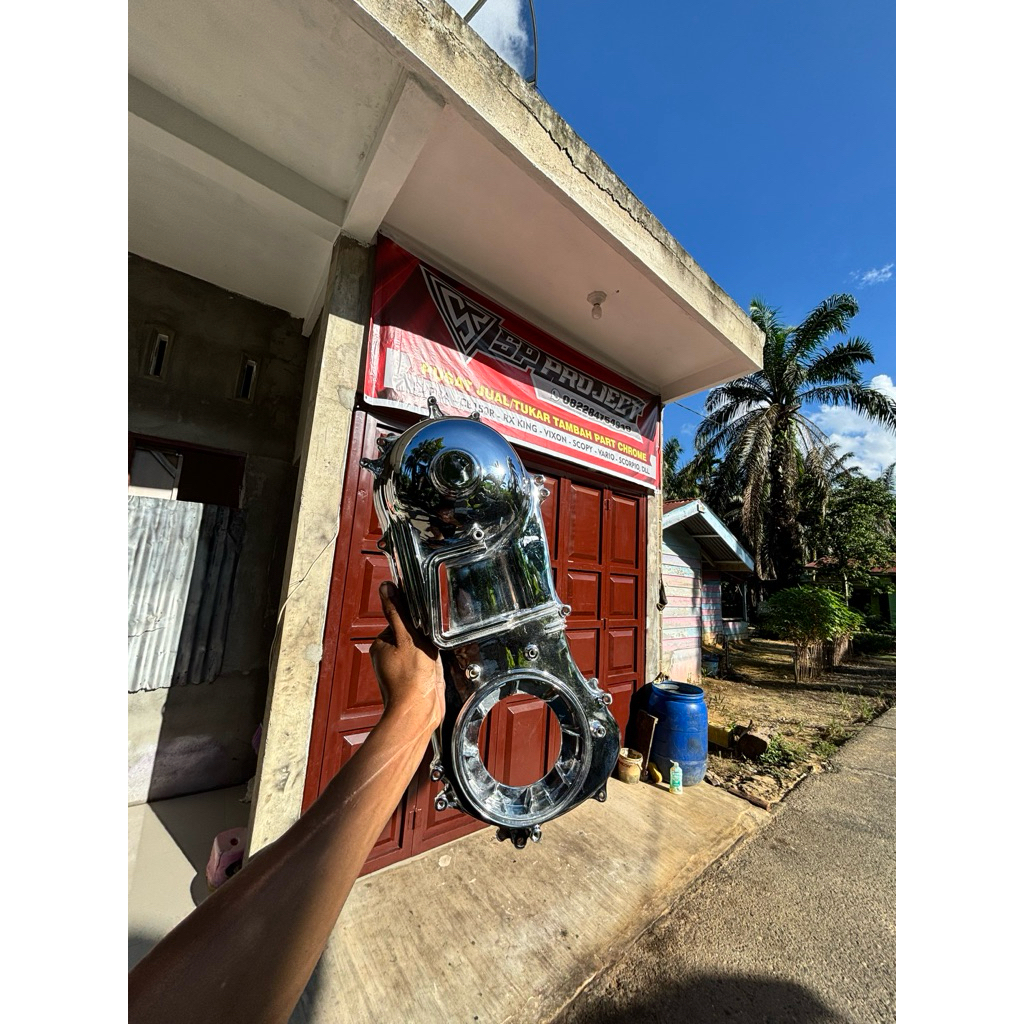 BAK CVT NMAX ORIGINAL CHROME