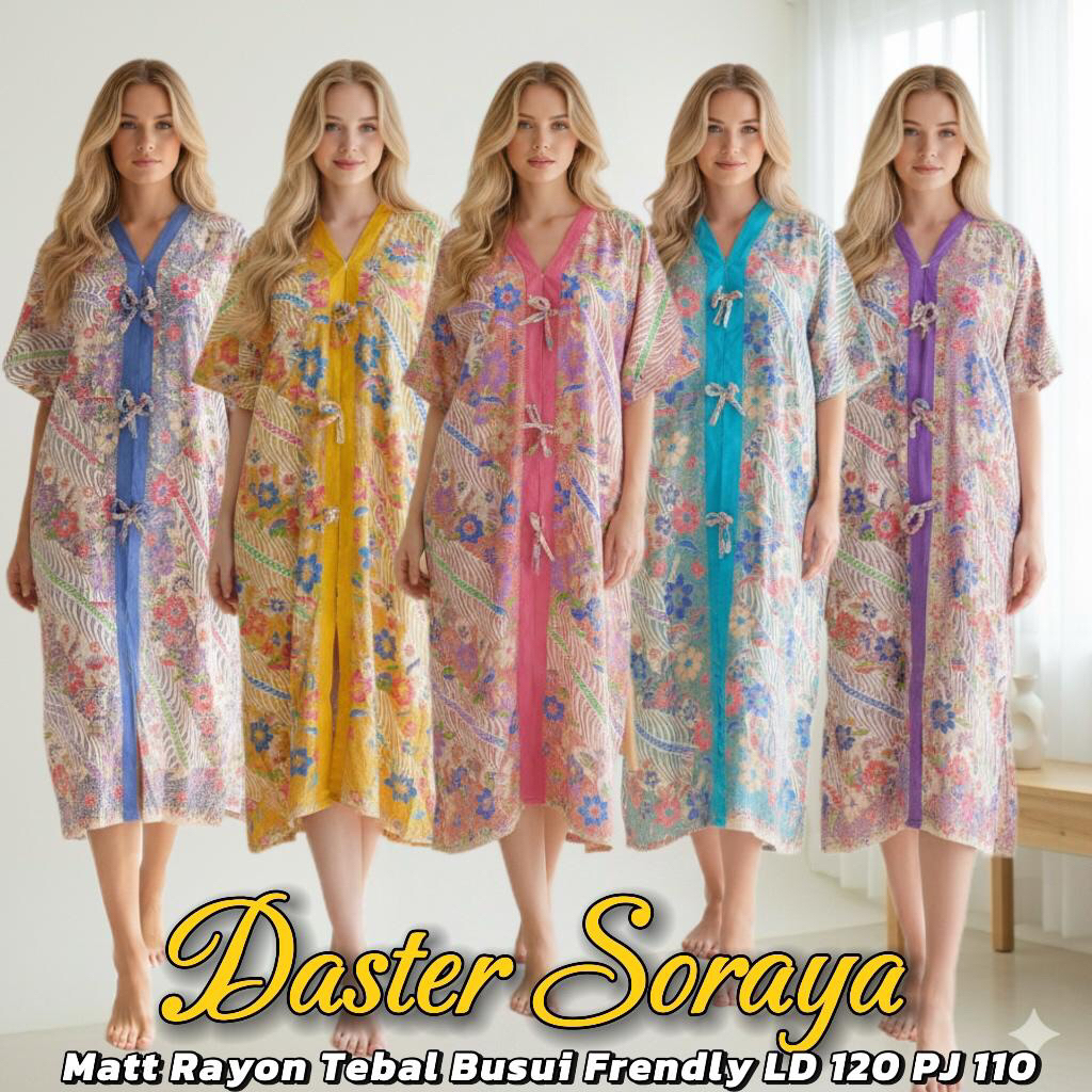 JESSA BATIK ORI DASTER PAYUNG PREMIUM SORAYA BUSUI FRIENDLY AKSEN LIST PITA