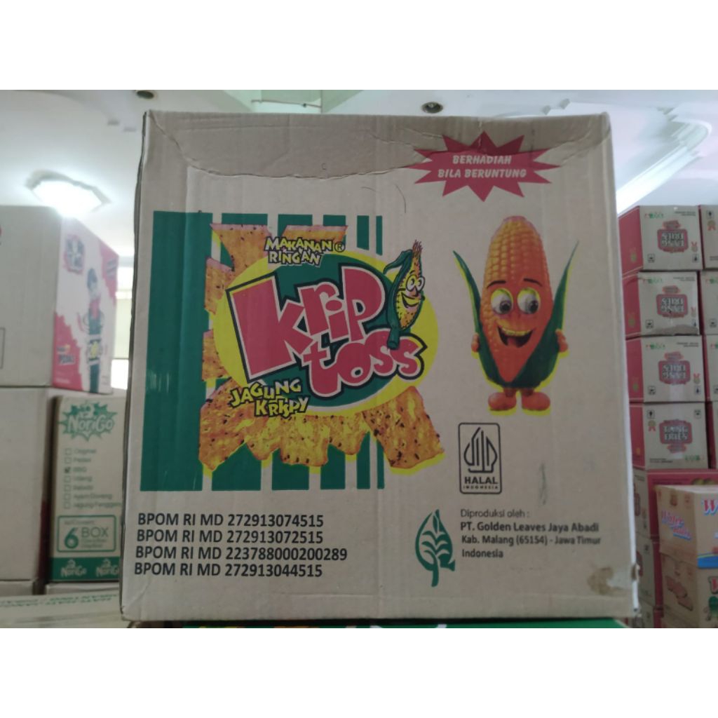 KRIPTOSS JAGUNG KRISPY 1 DUS