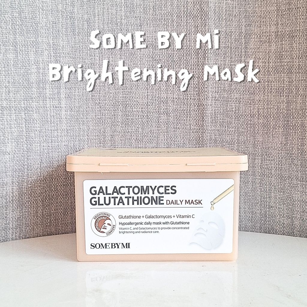[PRELOVED] SOME BY MI BRIGHTENING SHEET MASK