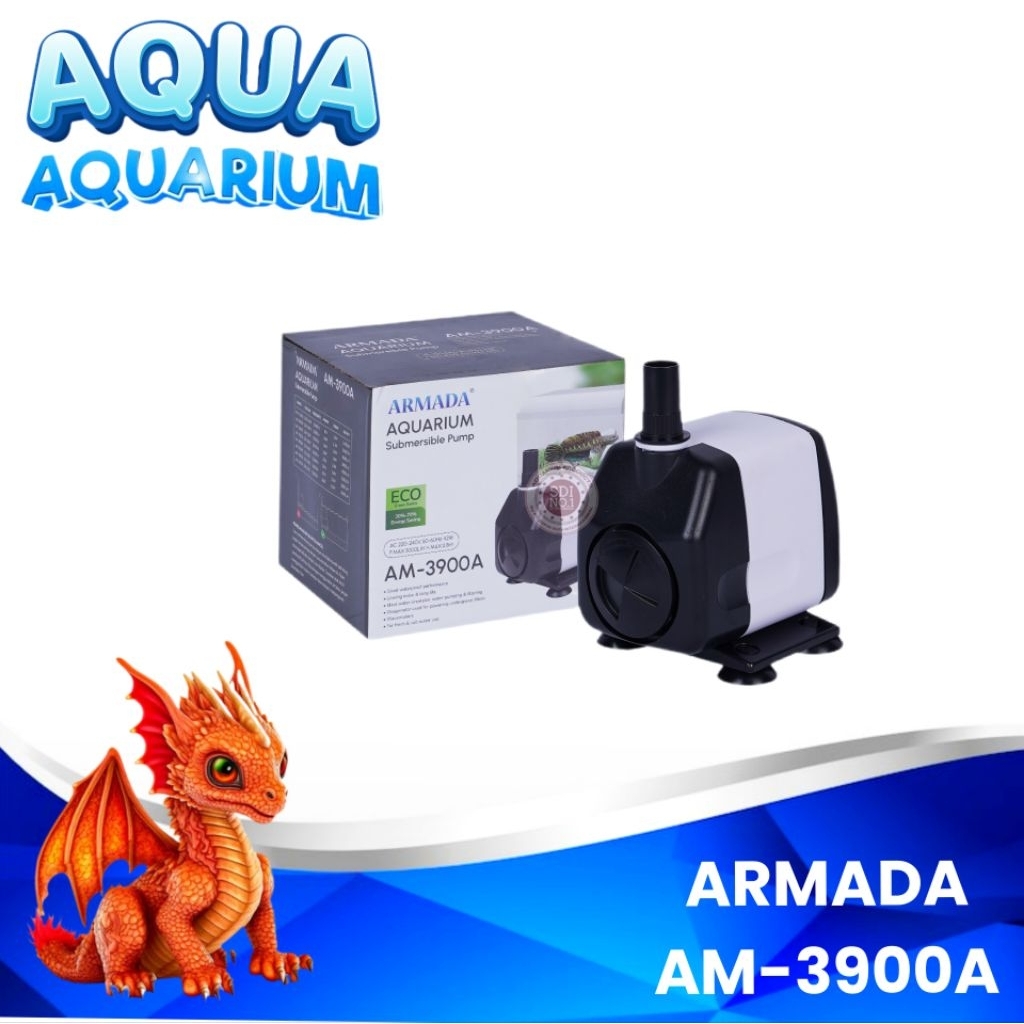 POMPA AQUARIUM/KOLAM ARMADA AM 3900A WATER PUMP AM 3900A