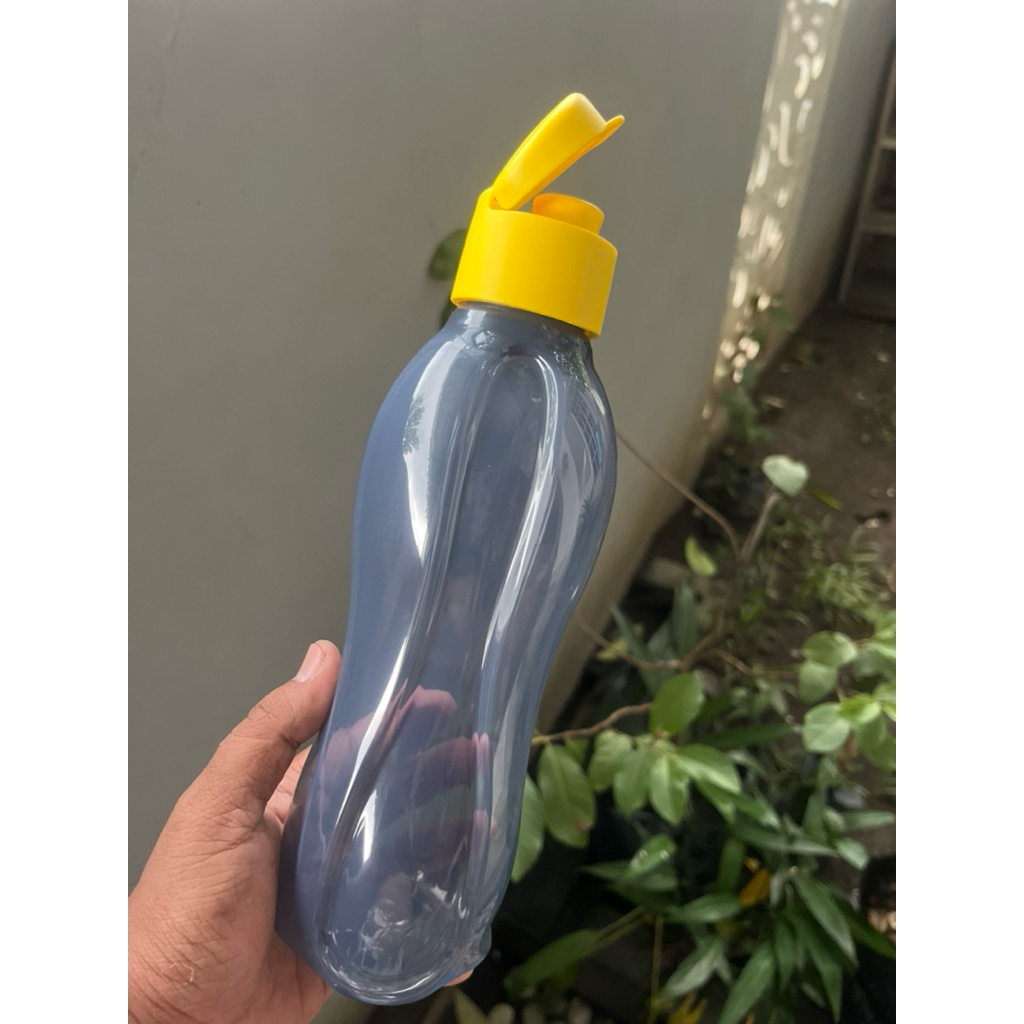 BOTOL MINUM ECO 750ML TUTUP FLIP TUPPERWARE ORI