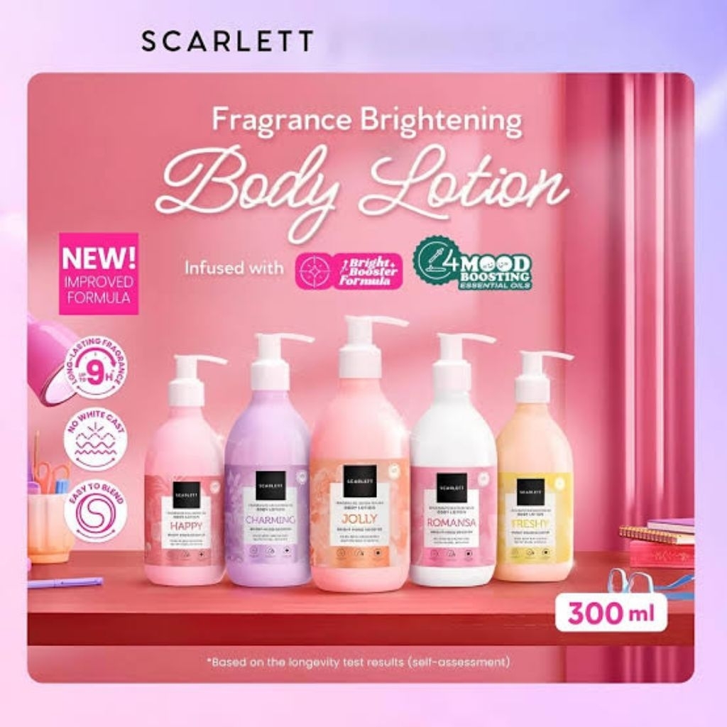 Scarlett Whitening Hand & Body Lotion 300ML