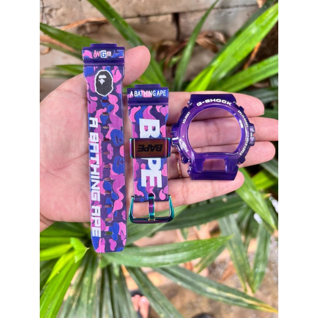 BNB DW6900 BAPE PURPLE