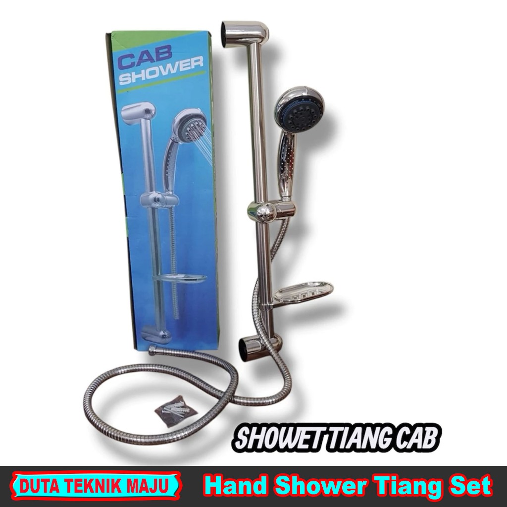 Shower Tiang Set / Shower Kamar Mandi Satu Set / Hand Shower Standing / Shower Mandi Tiang Stainless