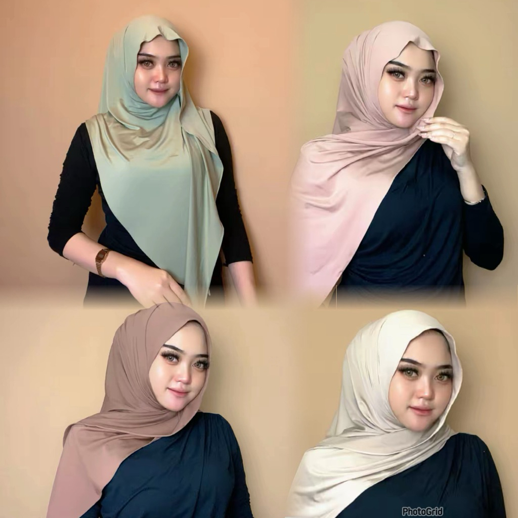 ALMEERA PASHMINA INSTAN RIZWA HIJAB JERSEY PREMIUM