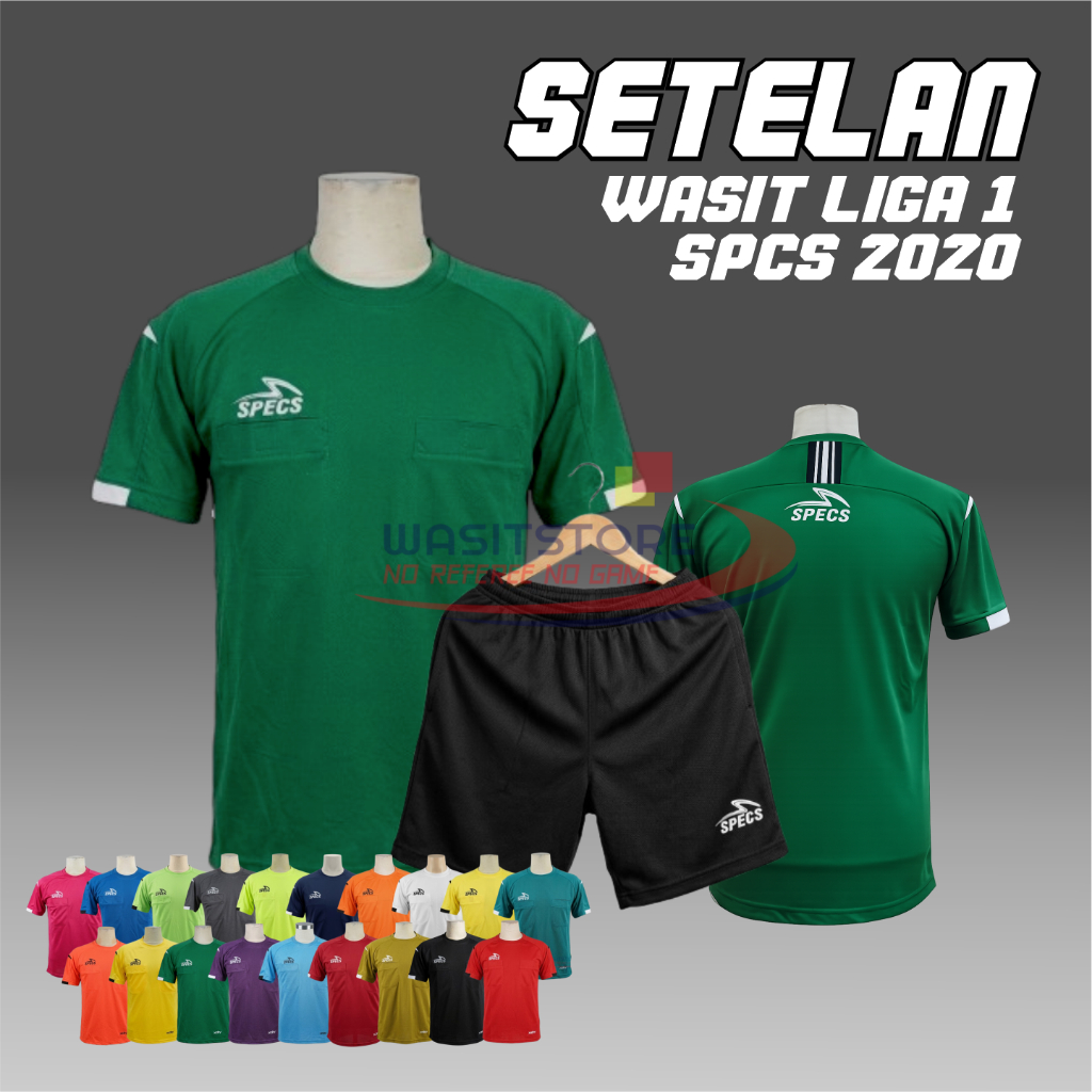 SETELAN BAJU WASIT  LIGA 1 2020 / 2021 BAJU DAN CELANA ( POLOS )
