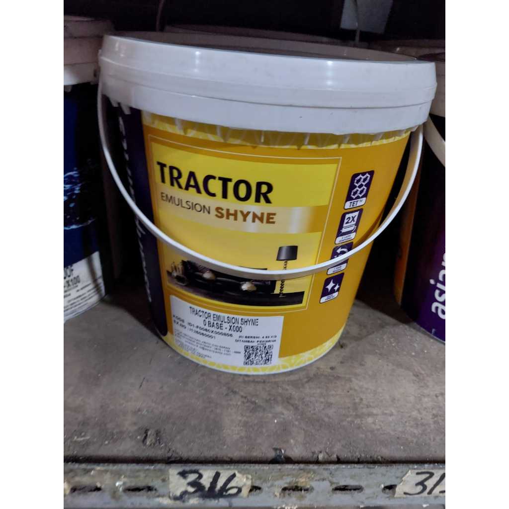 ASiANPAINTS Tractor Emulsion Shyne 0 base X000