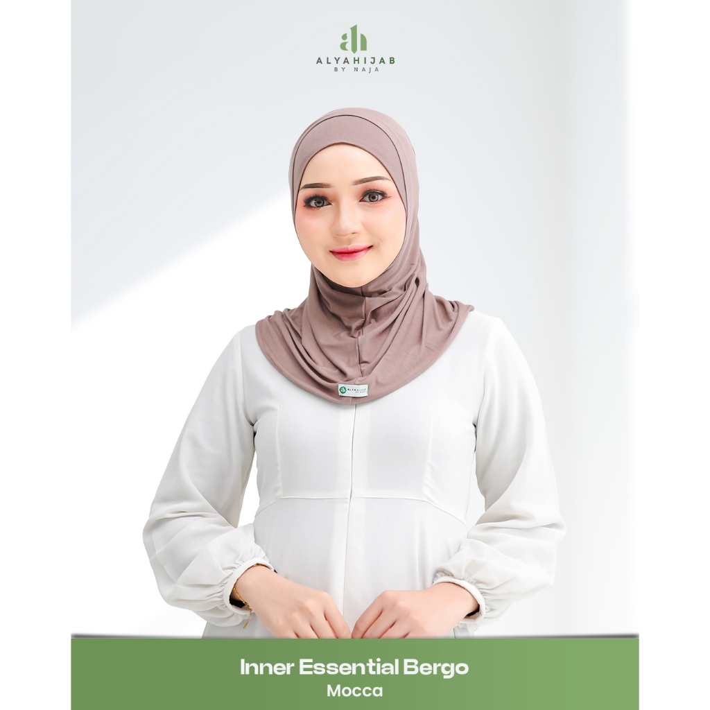 ALYAHIJAB - INNER ESSENTIAL BERGO | Inner Instan Bergo Premium