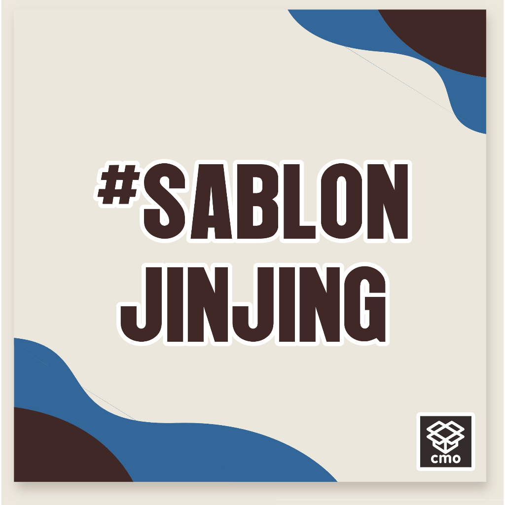 Custom Sablon box Jinjing + SABLON 1 WARNA  | custom desain | custom sablon | box jinjing