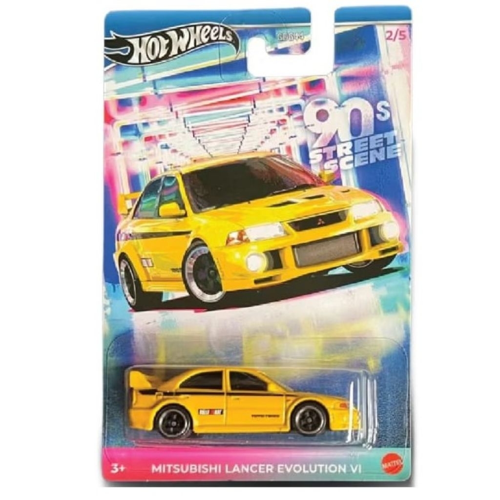 Hot Wheels Mitsubishi Lancer Evolution VI 90s Street Scene