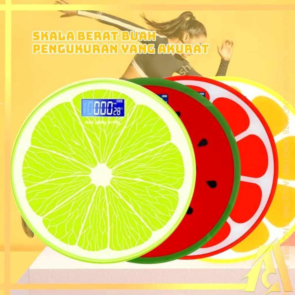 Timbangan Badan Digital Butterfly free 2 baterai, Timbangan digital iscale akurat