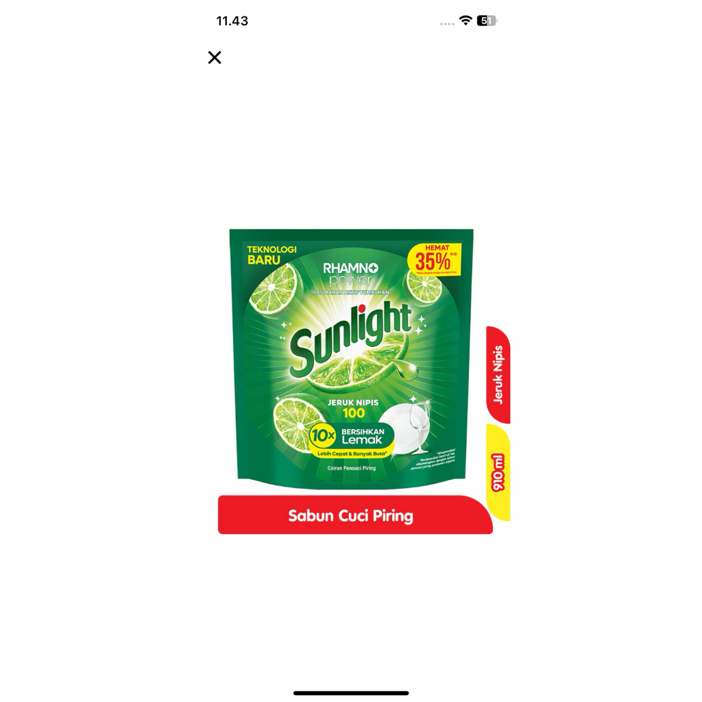 Sunlight 950ml