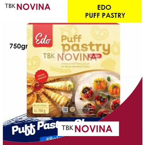 [ INSTANT SAJA ] EDO Roti Pizza Instan Edo - 3 Lembar, Halal, Praktis untuk Diet Vegetarian / PUFF P