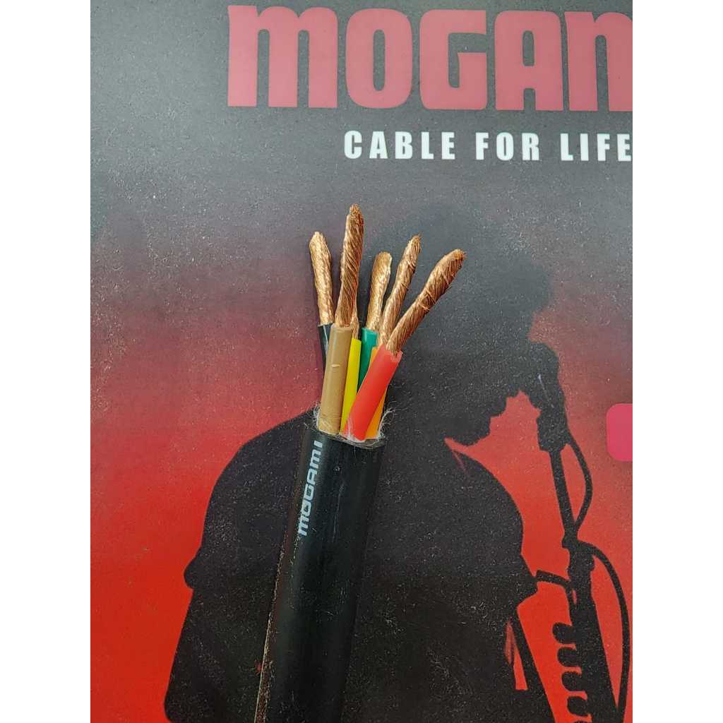 (JUAL 100 METER) Kabel Speaker Mogami Original 13 AWG isi 2 W-2911 / isi 4 W-2921 / isi 6 W-2931 / isi 8 W-2941