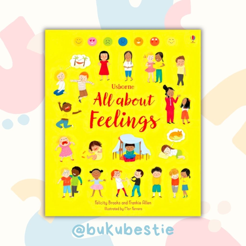 [NEW, SEALED, ORIGINAL] Usborne All About Feelings - Buku Bacaan Anak - Hardcover