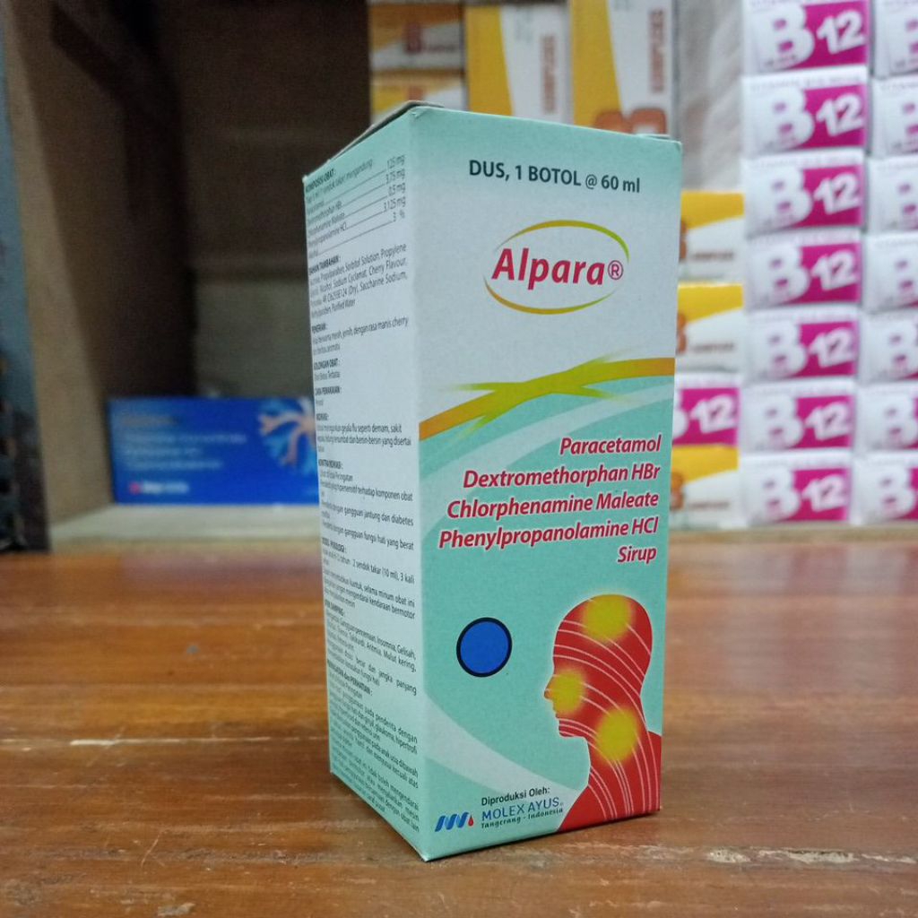 Alphara syr 60ml 1 botol original