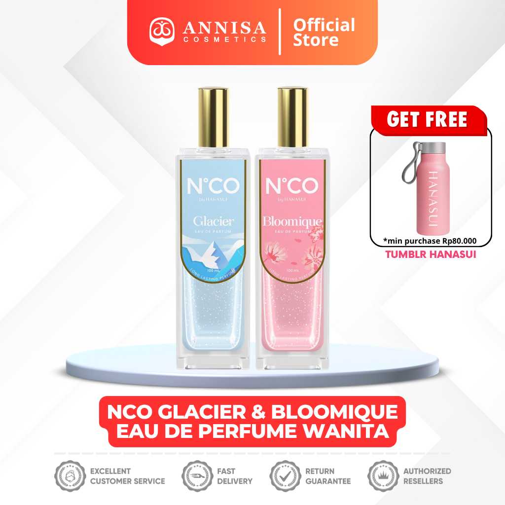 NCO Eau De Perfume Glacier & Bloomique 100 ML by HANASUI