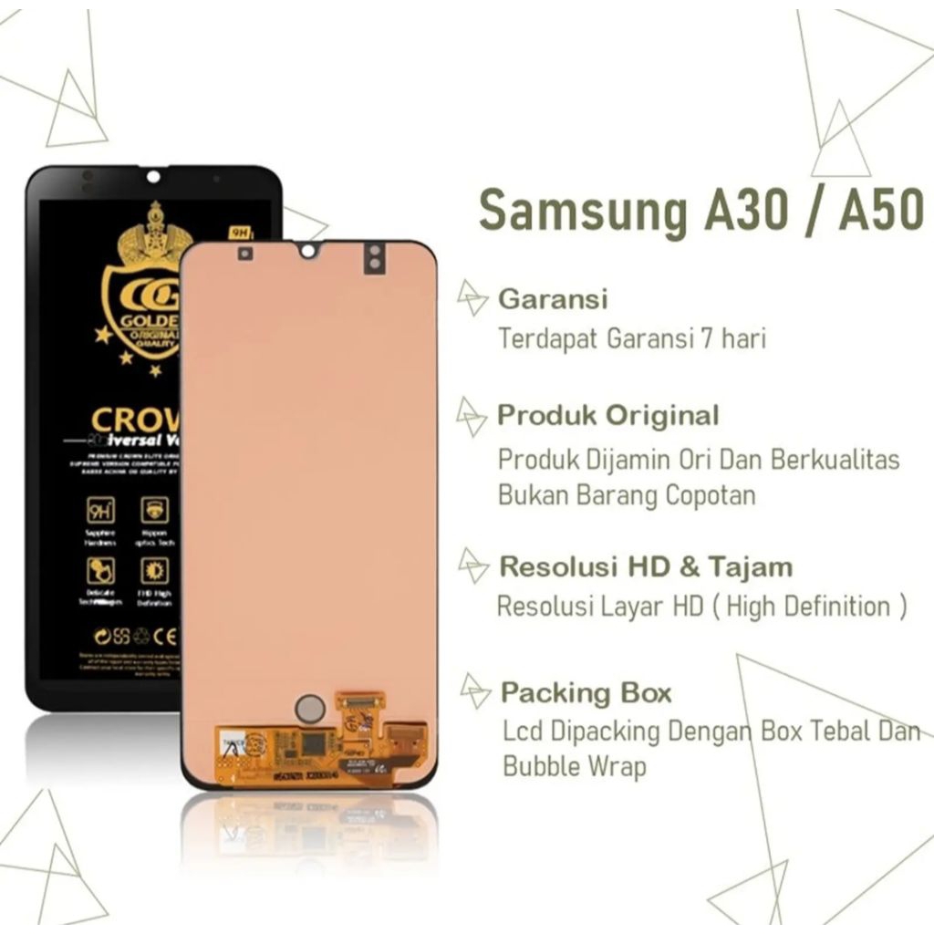 LCD TOUCHSCREEN SAMSUNG A30/A50
