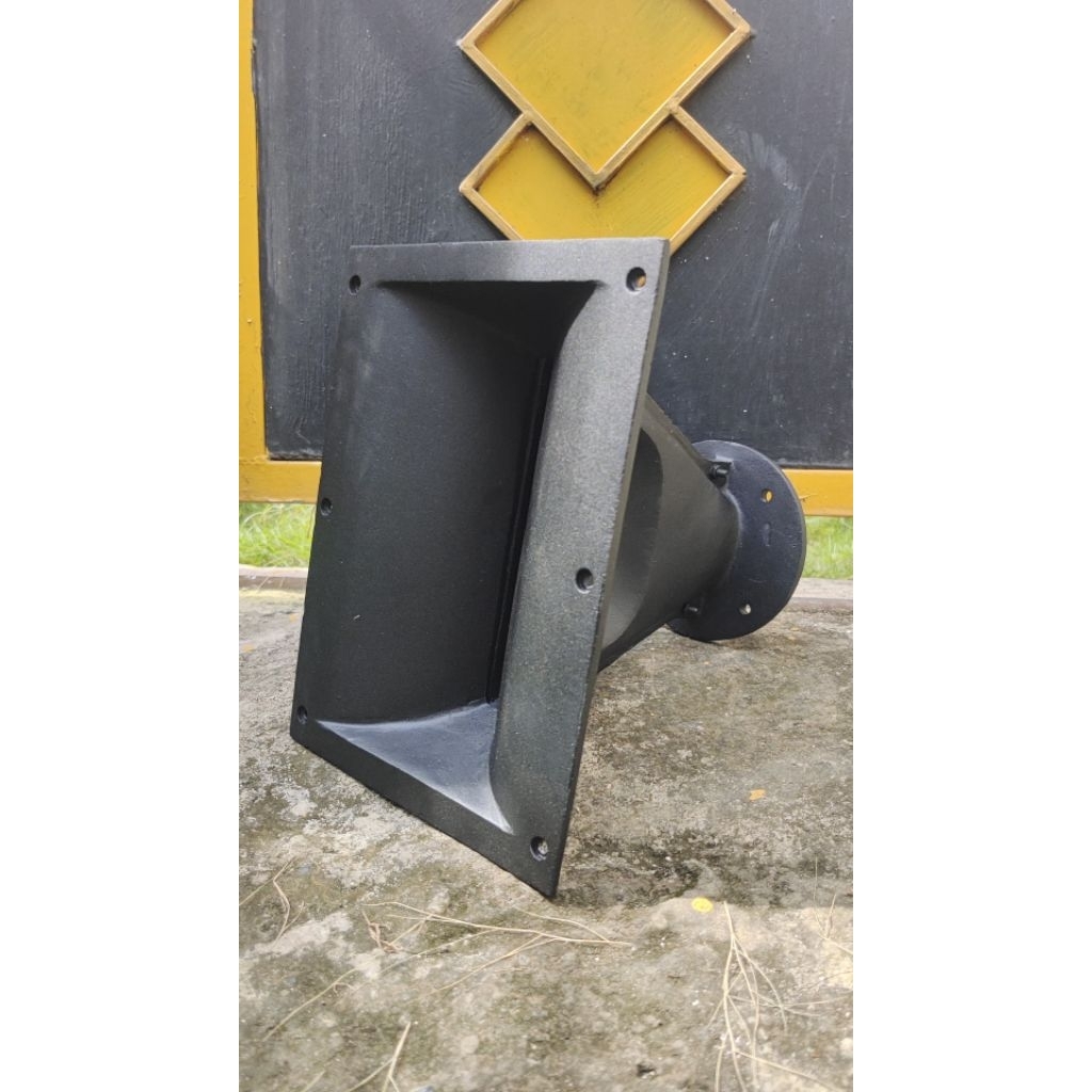 Horn Tweeter Q 1 ukuran 19x26 3in Bahan Alumunium Cor