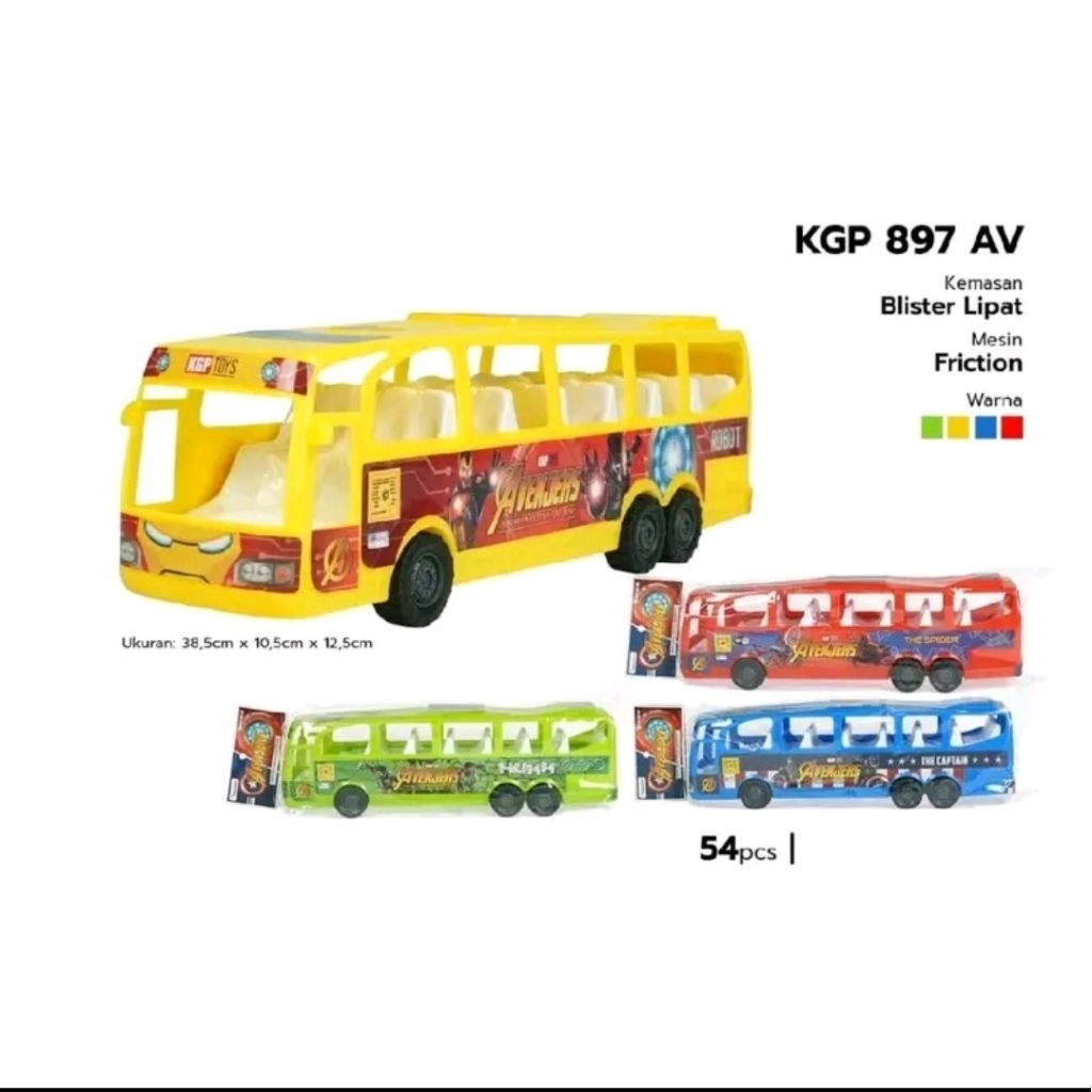 Mainan anak anak bus kgp897av