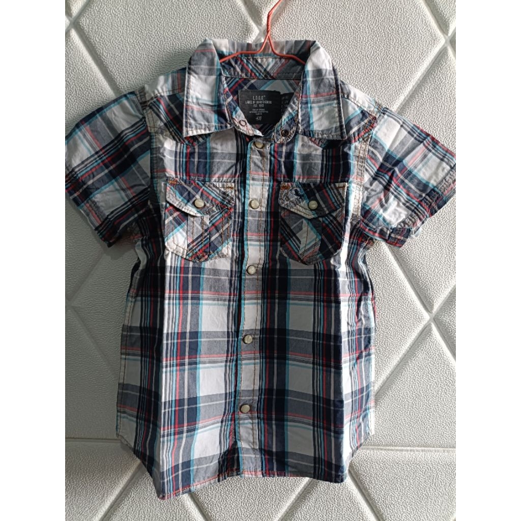 Preloved kemeja anak laki-laki H&M