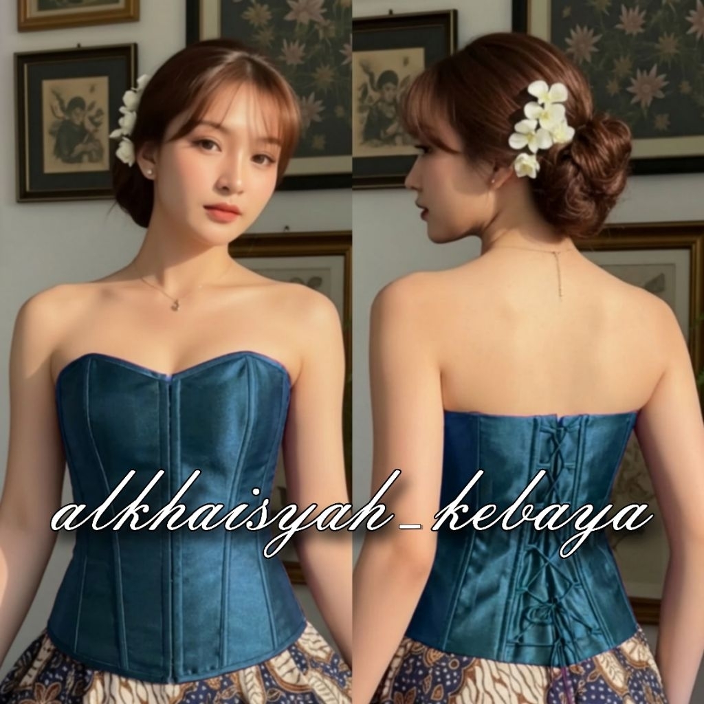 Longtorso Satin Premium / Kemben dalaman kebaya / Longtorso jumbo