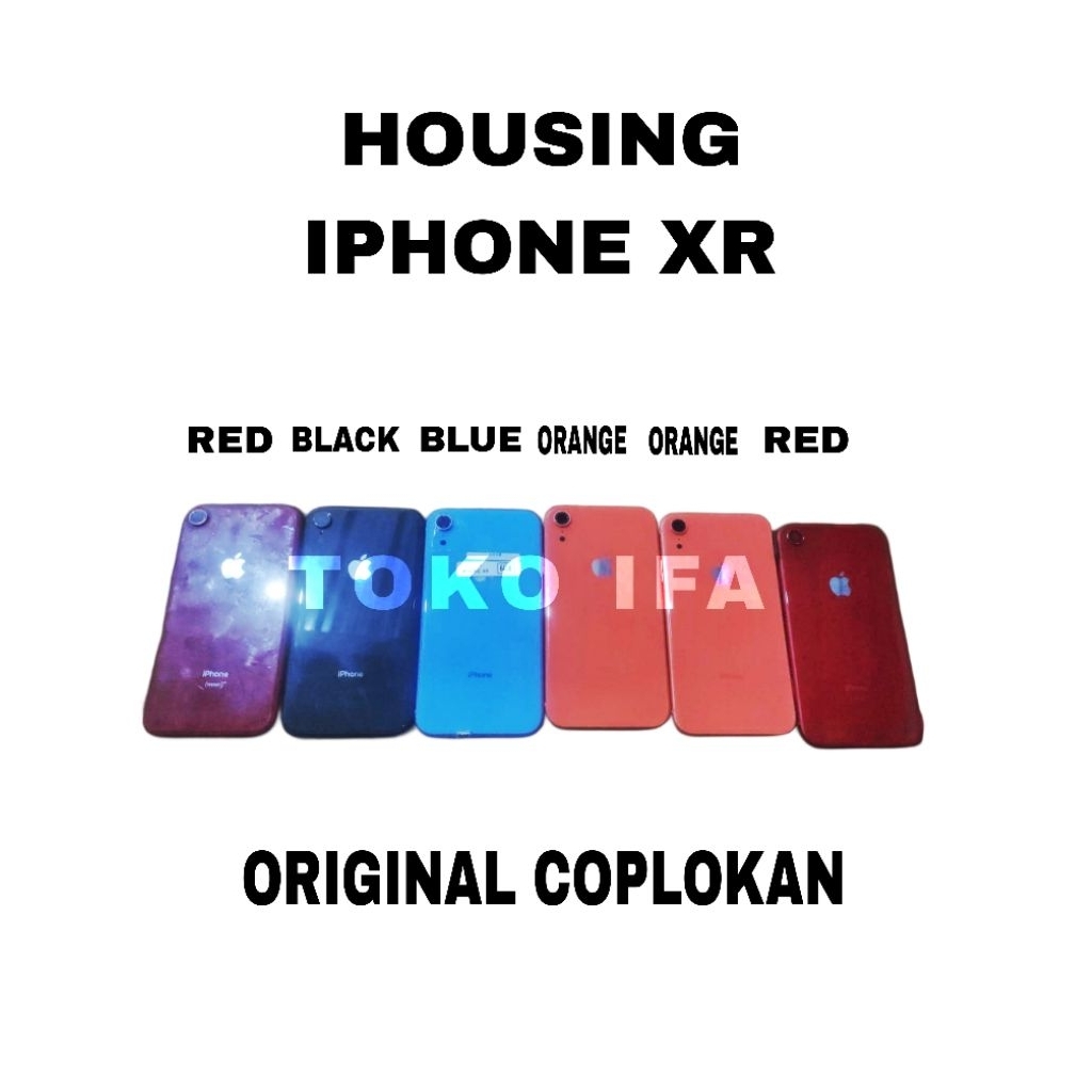 HOUSING IPHONE XR COPLOKAN ORIGINAL