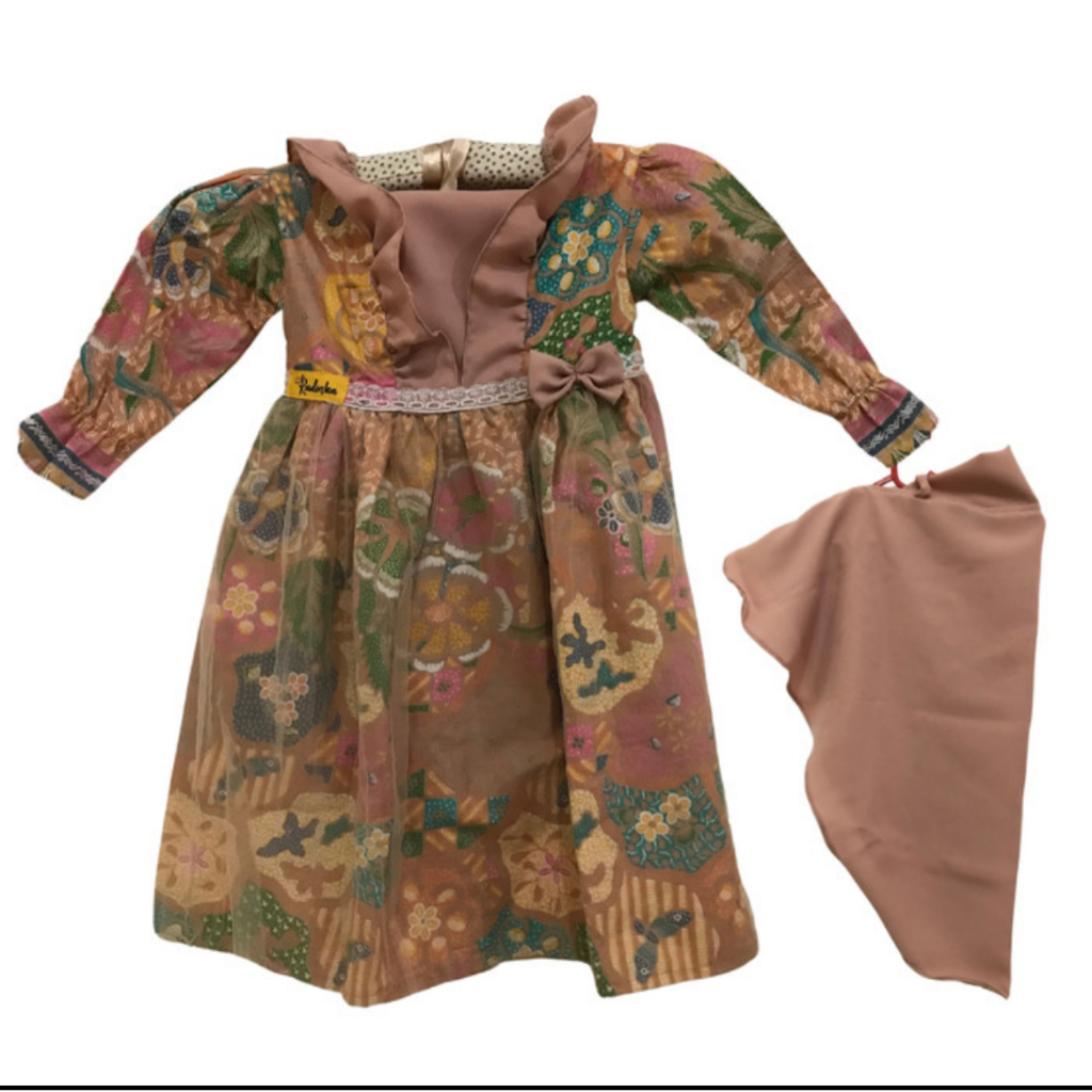 Dress Muslim Anak Perempuan 1–5 Tahun Batik – Baju Muslim Anak Outfit Kondangan & Lebaran