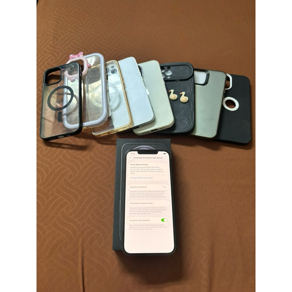 iPhone 12 Promax 256 ex garansi iBox