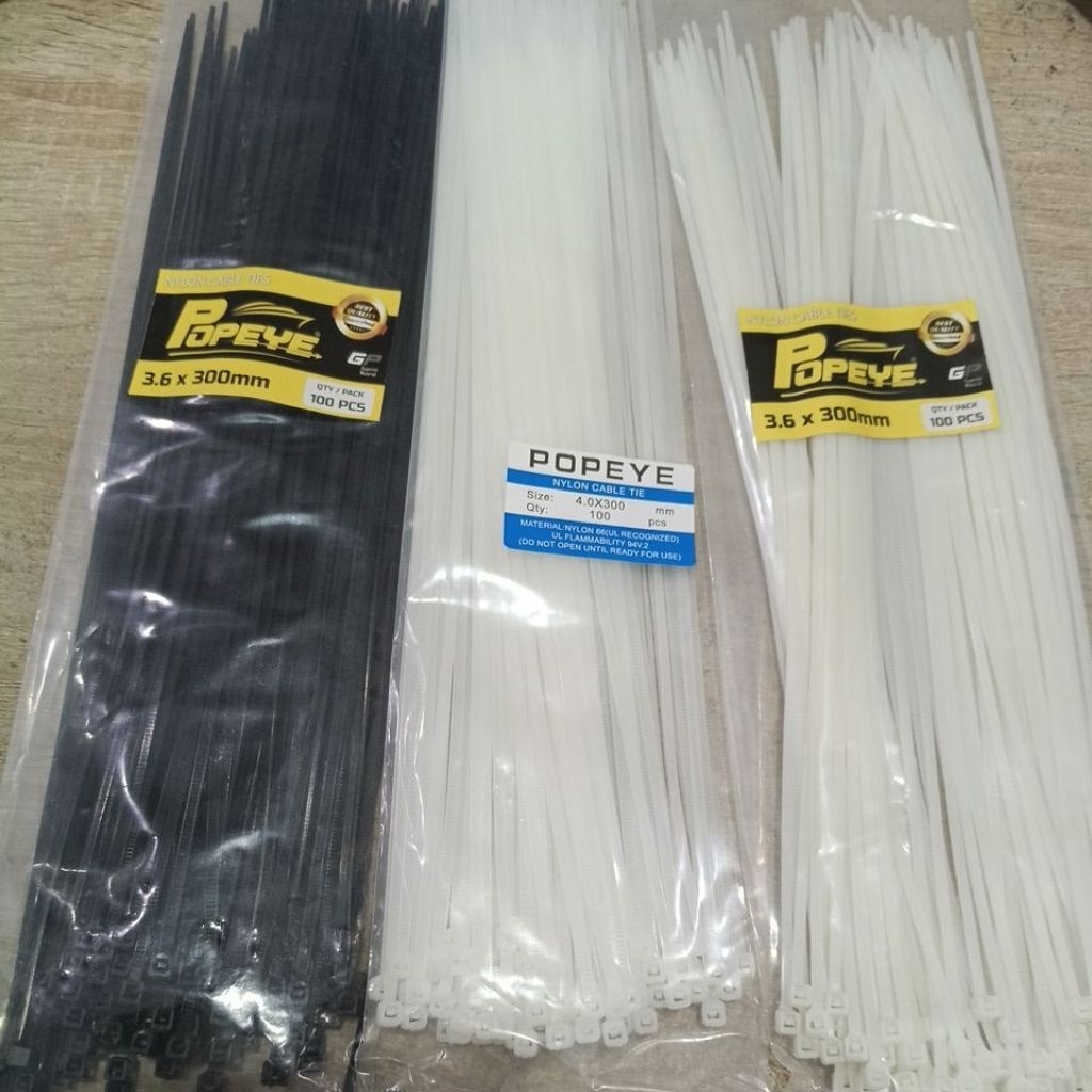 Kabel Ties 3.6 x 300 / 4 x 300